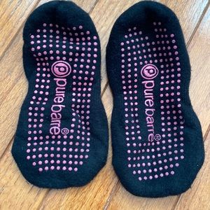 Pure Barre sticky socks, size s/m
